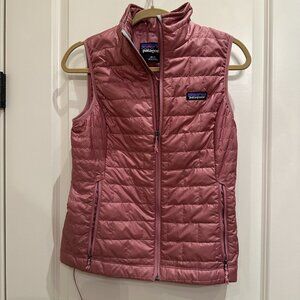 Patagonia Nano Puff Packable Insulated Vest - Ruby, Women's Size: XS